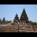 Einige der annähernd hundert Nandi-Figuren